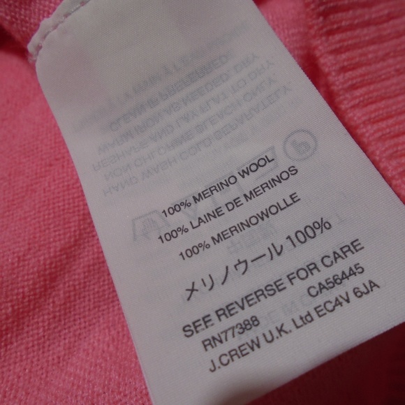 J CREW Crewneck Ruffle Sleeve Sweater XS - Picture 5 of 7